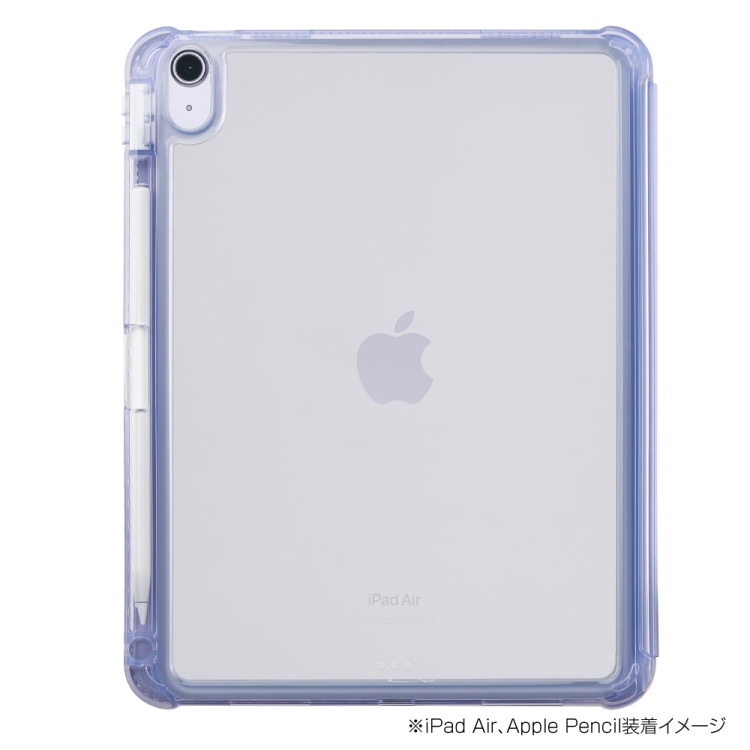 ナカバヤシ iPadAir11用衝撃吸収ケース/パープル TBC-IPA24102PUR (tm)