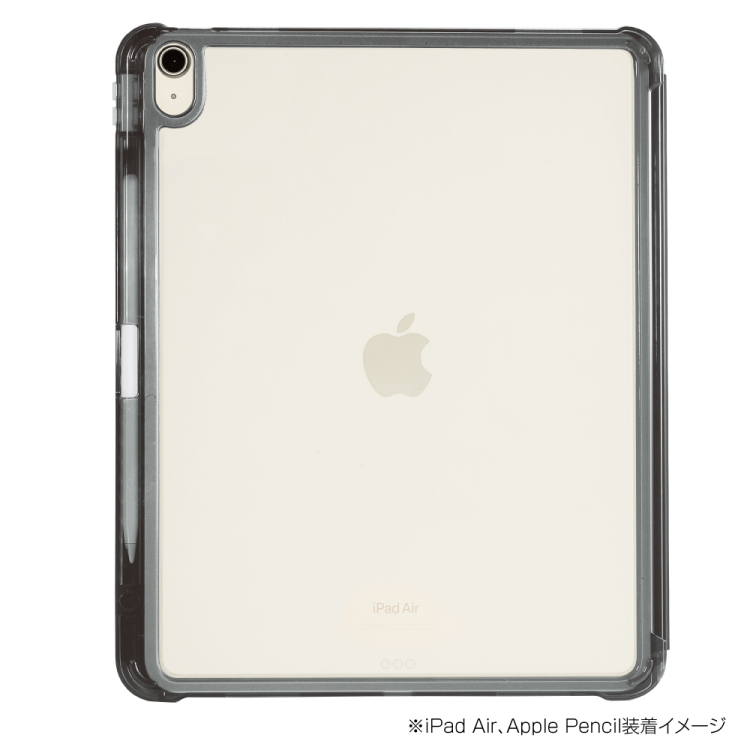 ナカバヤシ iPadAir13用衝撃吸収ケース/ブラック TBC-IPA24302BK (tm)