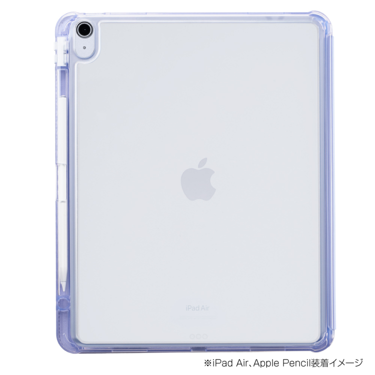 ナカバヤシ iPadAir13用衝撃吸収ケース/パープル TBC-IPA24302PUR (tm)