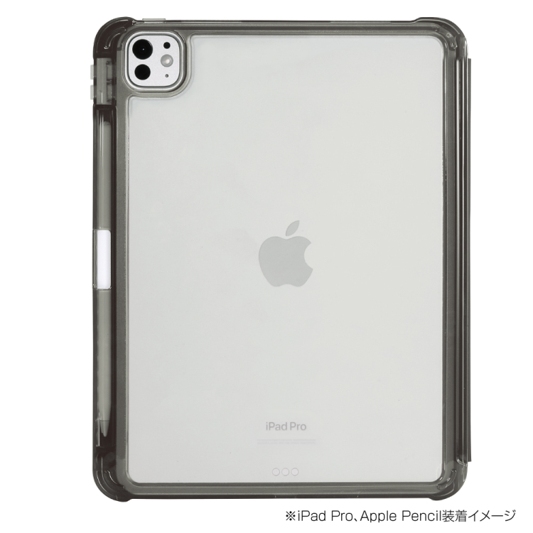ナカバヤシ iPadPro11用衝撃吸収ケース/ブラック TBC-IPP24102BK (tm)