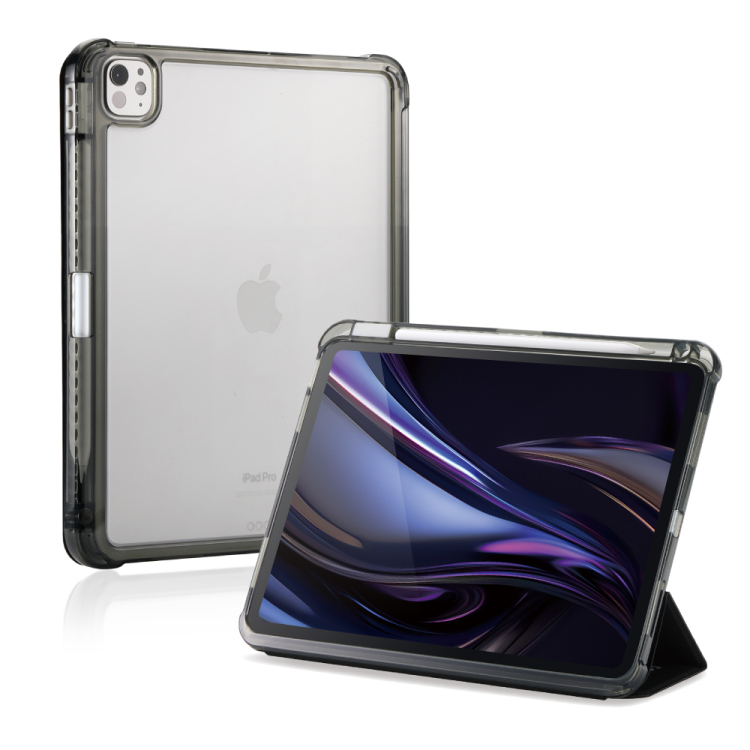 ナカバヤシ iPadPro11用衝撃吸収ケース/ブラック TBC-IPP24102BK (tm)