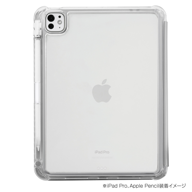 ナカバヤシ iPadPro11用衝撃吸収ケース/グレー TBC-IPP24102GY (tm)