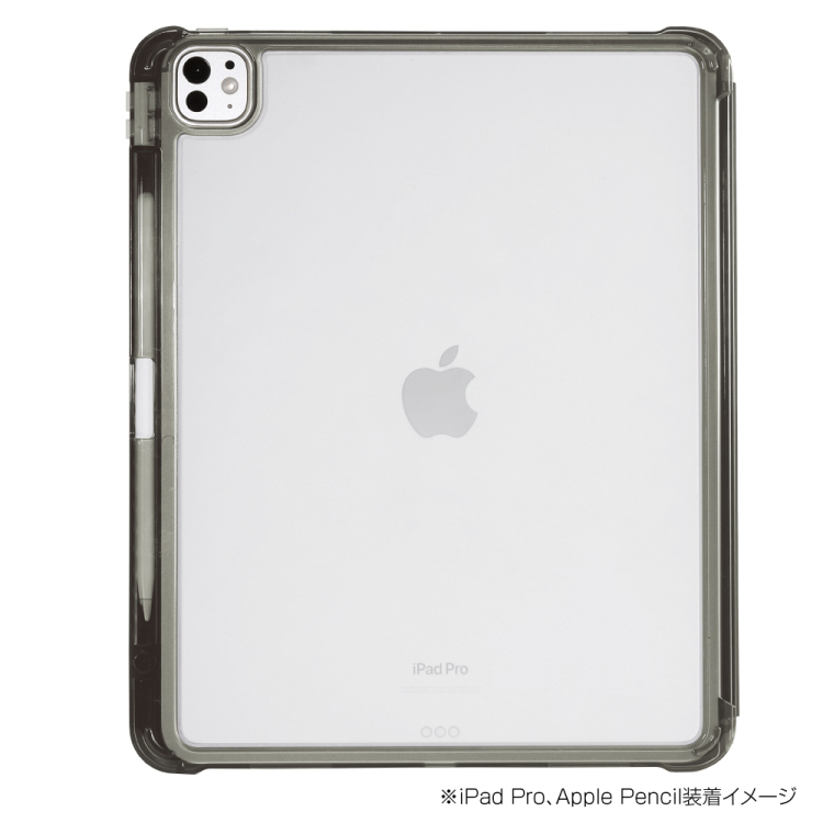 ナカバヤシ iPadPro13用衝撃吸収ケース/ブラック TBC-IPP24302BK (tm)
