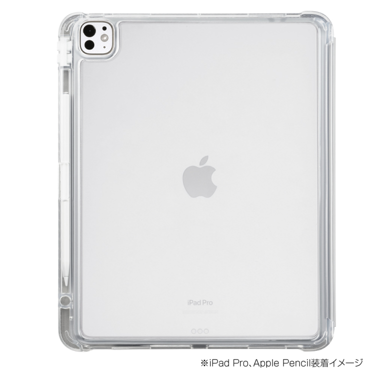 ナカバヤシ iPadPro13用衝撃吸収ケース/グレー TBC-IPP24302GY (tm)