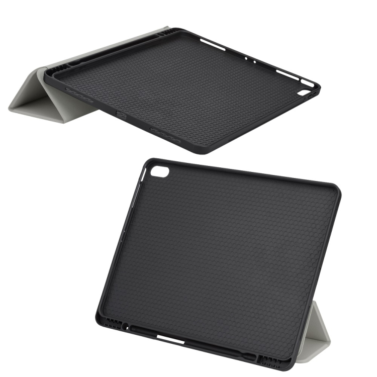 ナカバヤシ iPadAir13用ハニカム衝撃吸収ケース/グレー TBC-IPA24304GY (tm)