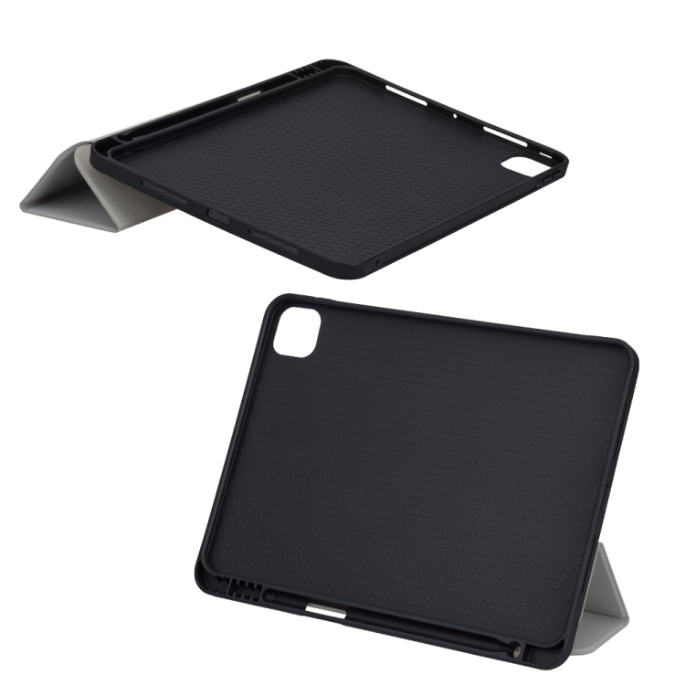 ナカバヤシ iPadPro11用ハニカム衝撃吸収ケース/グレー TBC-IPP24104GY (tm)