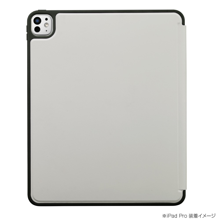 ナカバヤシ iPadPro13用ハニカム衝撃吸収ケース/グレー TBC-IPP24304GY (tm)