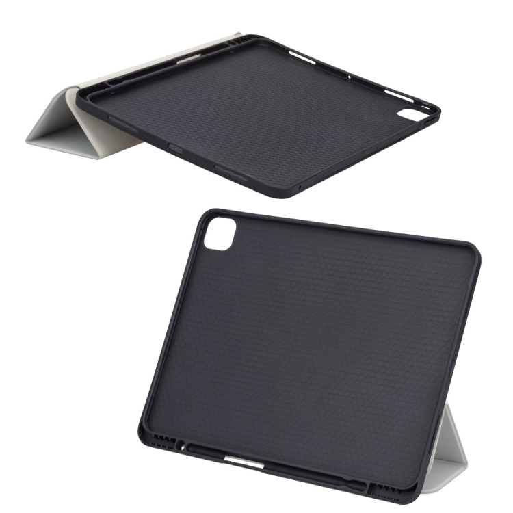 ナカバヤシ iPadPro13用ハニカム衝撃吸収ケース/グレー TBC-IPP24304GY (tm)