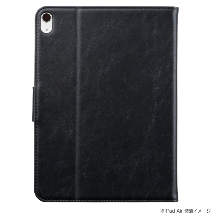 ナカバヤシ iPadAir11用PUレザージャケット／ブラック TBC-IPA24108BK　(tm)