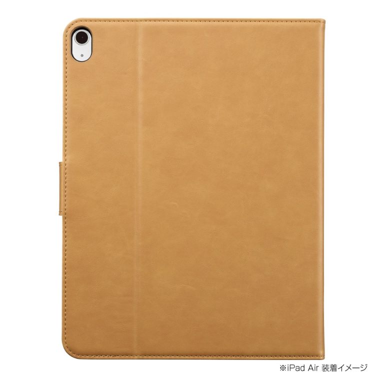 ナカバヤシ iPadAir13用PUレザージャケット/キャメル TBC-IPA24308CA (tm)