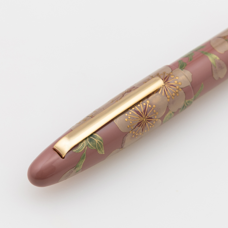 ナカバヤシ TACCIA 瑞季 蒔絵漆万年筆 桜-MF TMK-18F-SA-MF