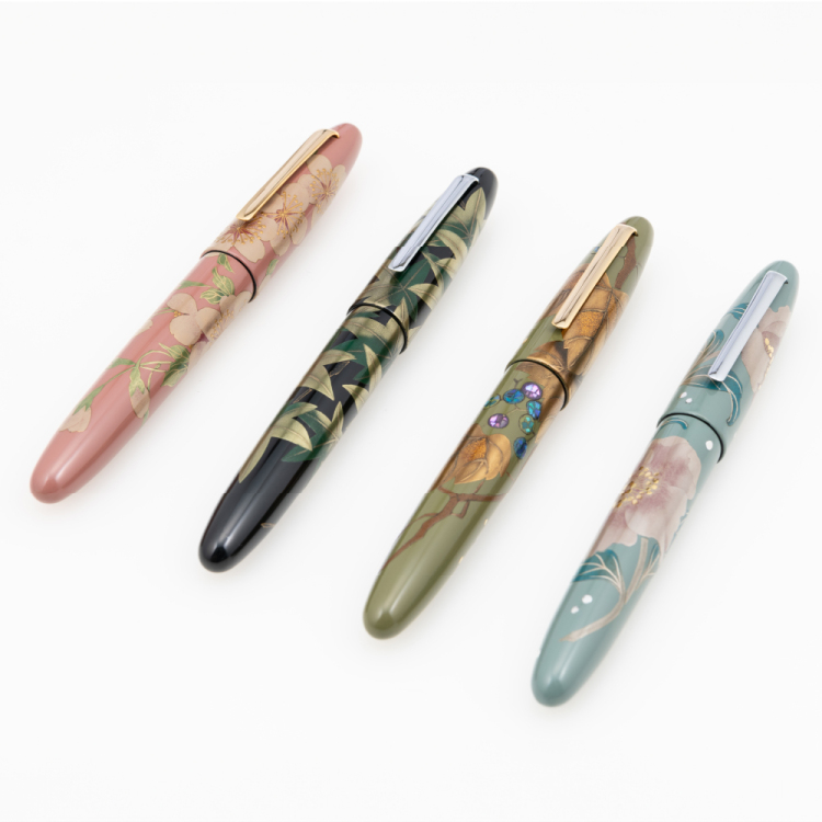 ナカバヤシ TACCIA 瑞季 蒔絵漆万年筆 桜-MF TMK-18F-SA-MF