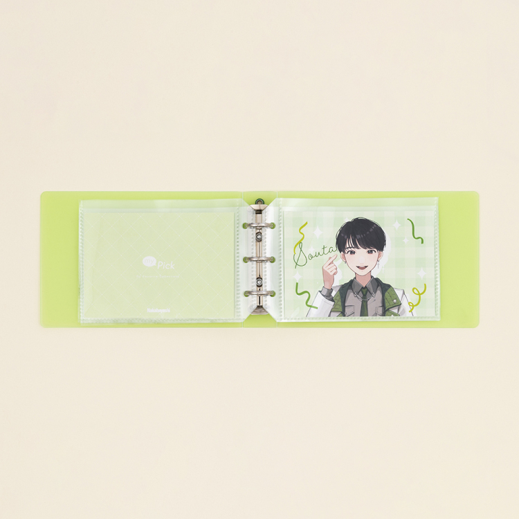 ナカバヤシ my Pick/フォトバインダー/L判/グリーン MP-PLY-200-G