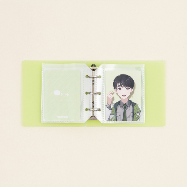 ナカバヤシ my Pick/トレカバインダー/mini/グリーン MP-CBM7070G