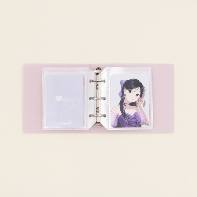 ナカバヤシ my Pick/トレカバインダー/mini/バイオレット MP-CBM7070V