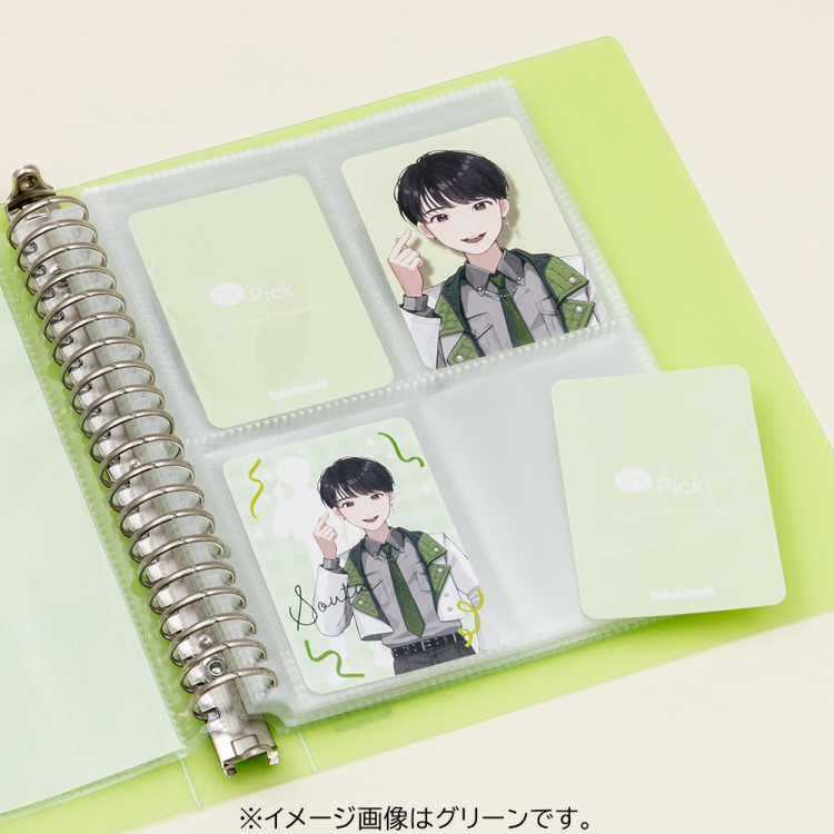 ナカバヤシ my Pick/トレカバインダー/A5/イエロー MP-CBM7050Y