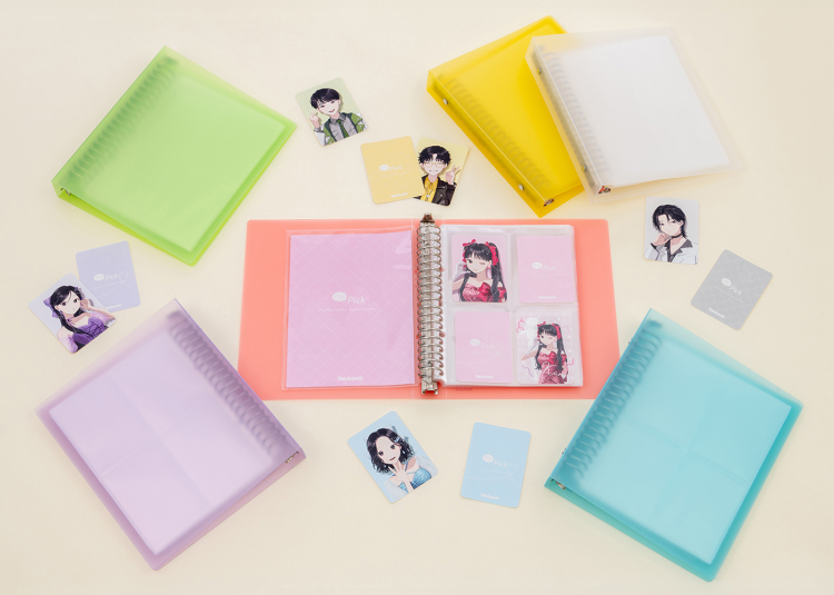 ナカバヤシ my Pick/トレカバインダー/A5/グリーン MP-CBM7050G