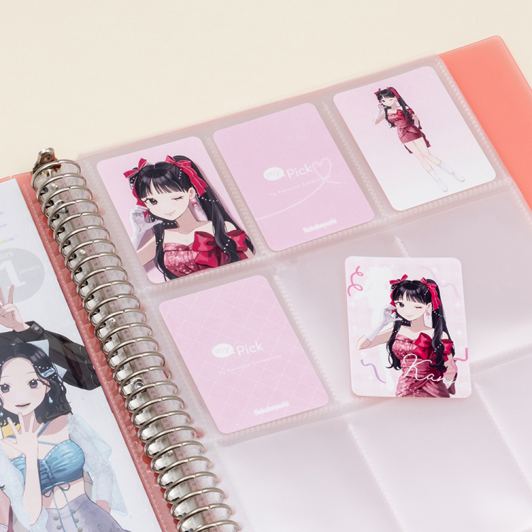 ナカバヤシ my Pick/トレカバインダー/A4/レッド MP-CBM7030R