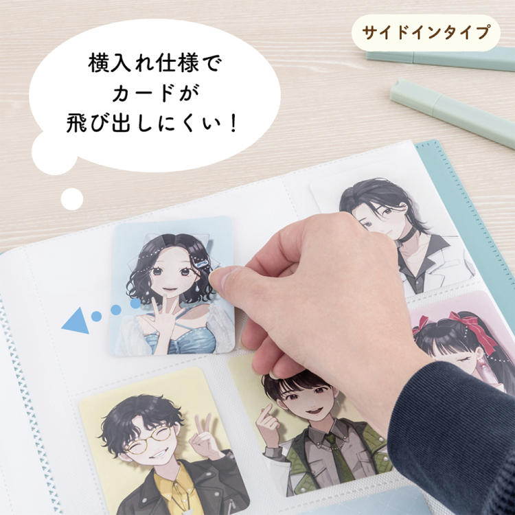 ナカバヤシ my Pick/トレカブック/A4/イエロー MP-CB9030Y