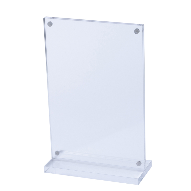 ナカバヤシ アクリルマグネットスタンドフォトフレーム/KGタテ F-AC-106-KG