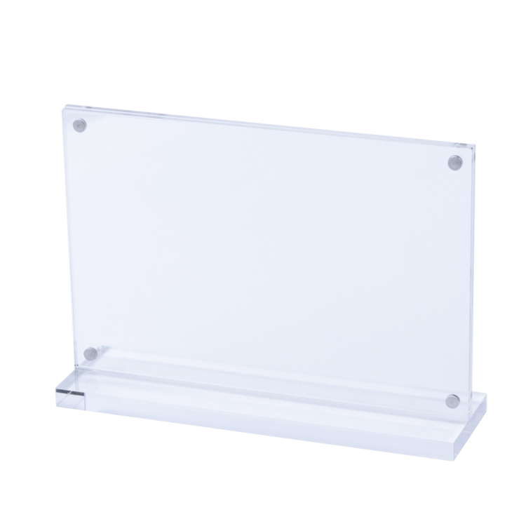 ナカバヤシ アクリルマグネットスタンドフォトフレーム/KGヨコ F-AC-107-KG