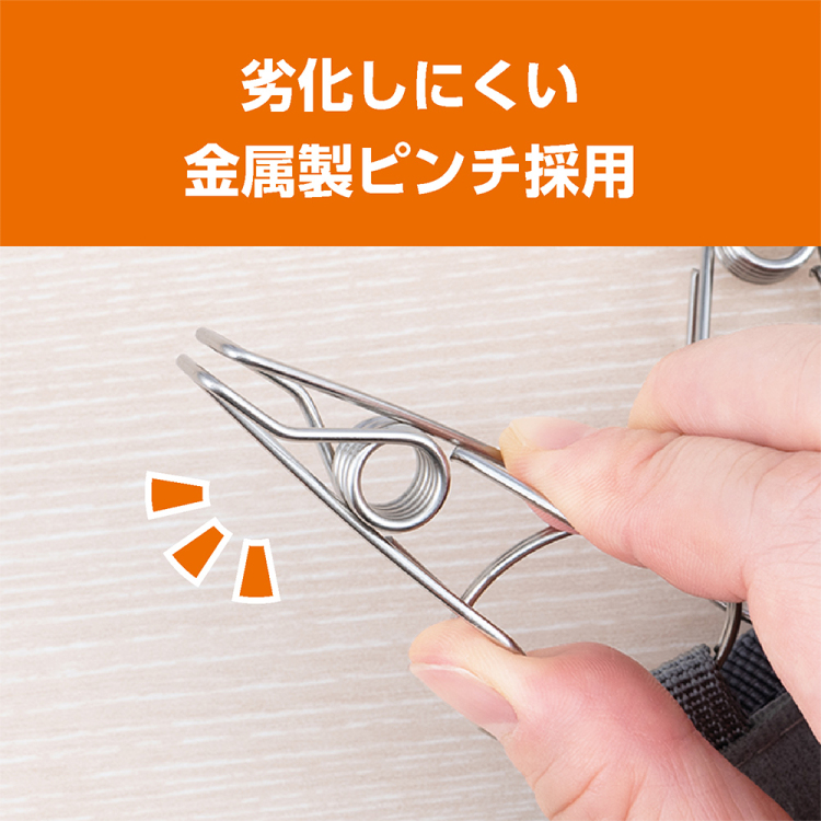 ナカバヤシ トラベル収納ピンチ／グレー MBZ-HG09GY　(tm)