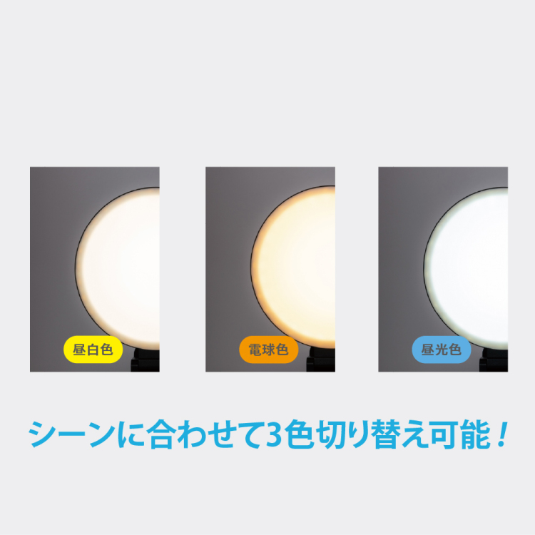 ナカバヤシ LED Clip Light/ブラック UA-LED017BK (tm)