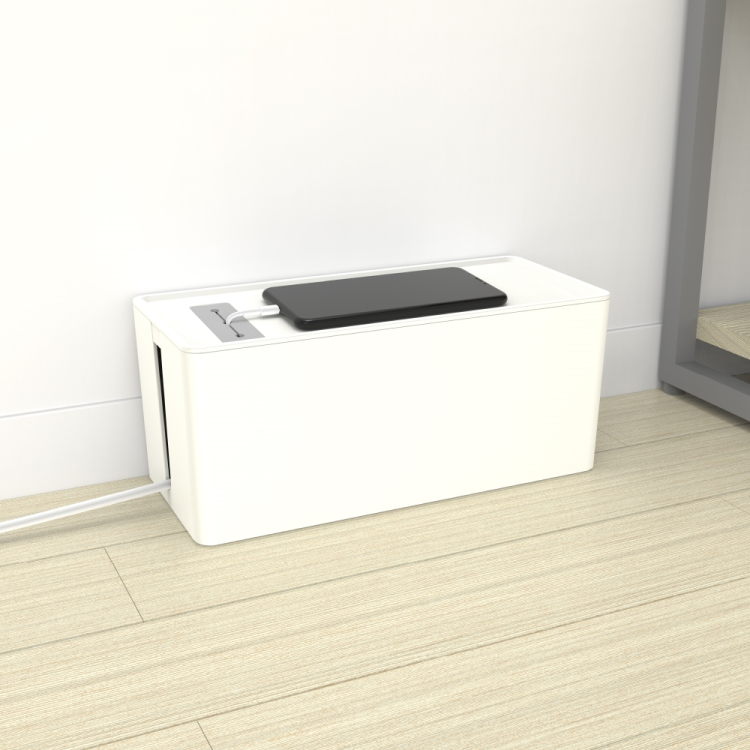 ナカバヤシ ケーブルボックス/WH CBX-101WH (tm)