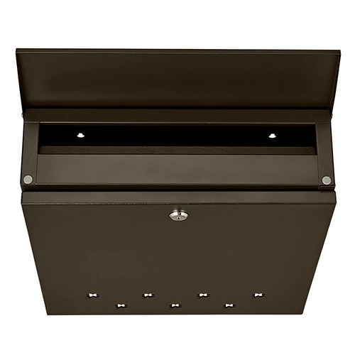 ナカバヤシ 宅配ボックス ポストタイプ STB-001-S ブラウン