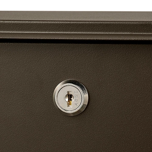 ナカバヤシ 宅配ボックス ポストタイプ STB-001-S ブラウン