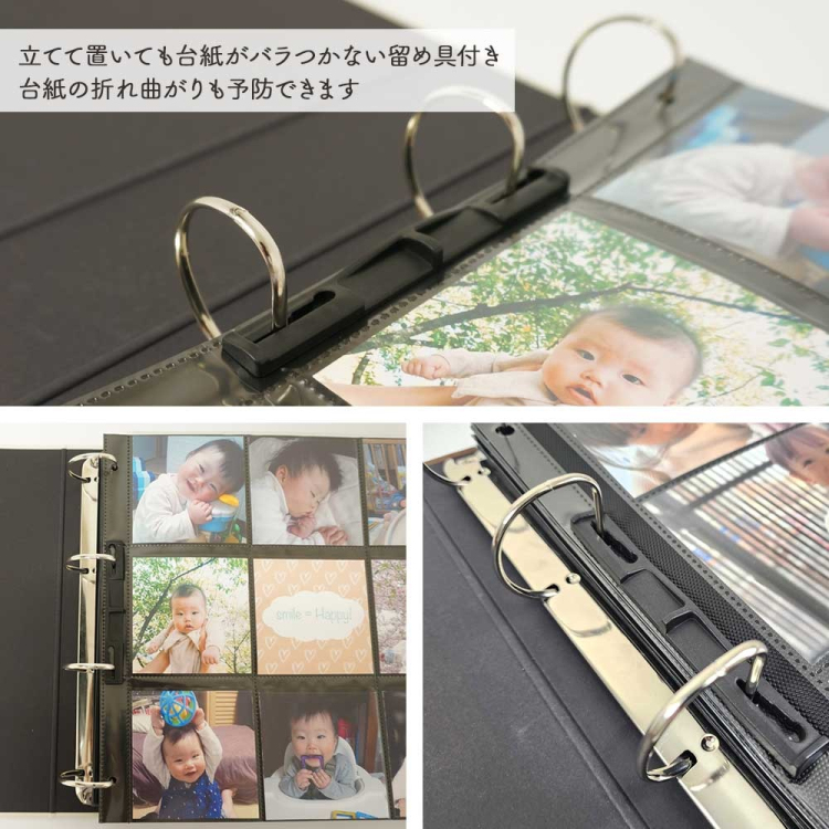 【WEB限定品】ナカバヤシ セラピーカラー バインダーアルバム TCPK-LY/WS ウォームブラウン