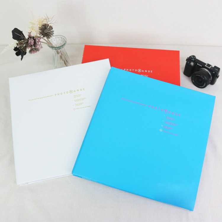 フエルアルバム 白フリー台紙 20枚 フォトレンジ 【ホワイト】 20L-92-W