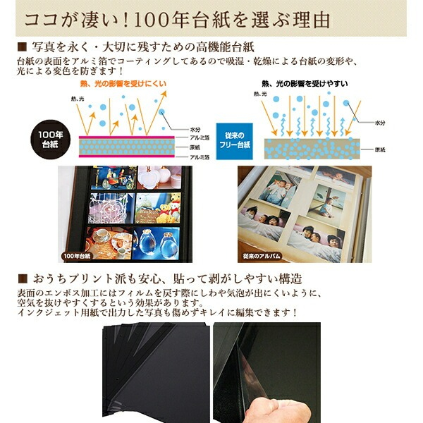 【WEB限定品】ナカバヤシ 真四角窓抜きアルバム フエルアルバム 大容量 パステルカラー IT-LW-01-P ピンク