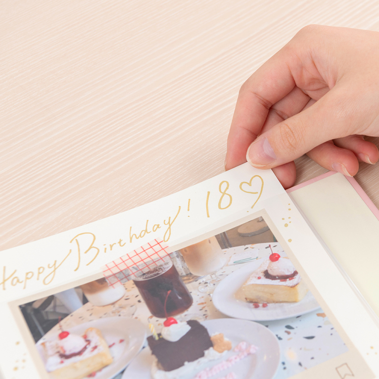 ナカバヤシ デコルーレ/スクラップカードアルバム/シトラスイエロー A-SCY-120-Y