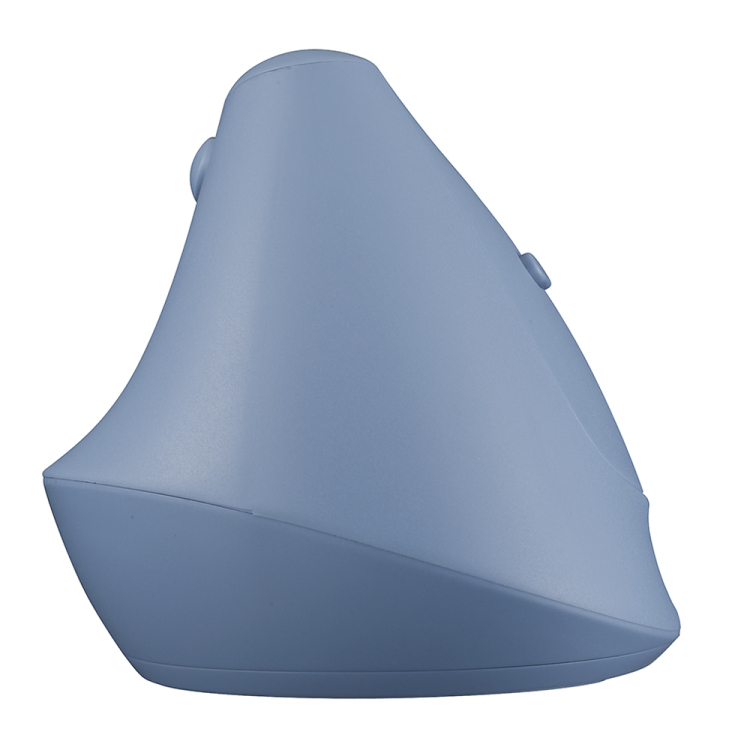 ナカバヤシ 無線ミニエルゴ静音5ボタンBlueLEDマウス/ブルー MUS-RKF222BL (tm)