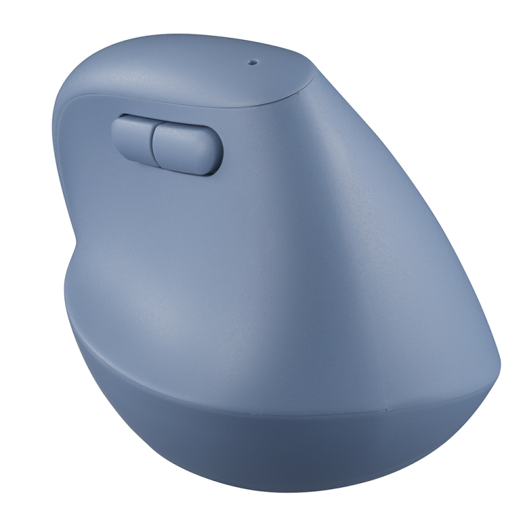 ナカバヤシ 無線ミニエルゴ静音5ボタンBlueLEDマウス/ブルー MUS-RKF222BL (tm)