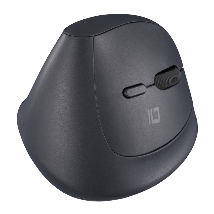 ナカバヤシ BTミニエルゴ静音5ボタンBlueLEDマウス/ブラック MUS-BKF223BK (tm)