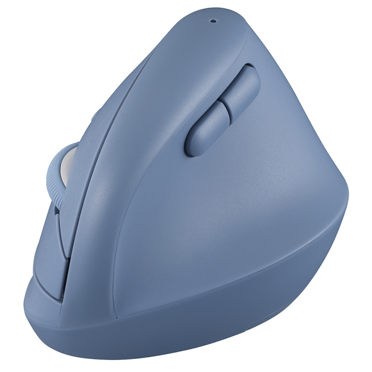 ナカバヤシ BTミニエルゴ静音5ボタンBlueLEDマウス/ブルー MUS-BKF223BL (tm)