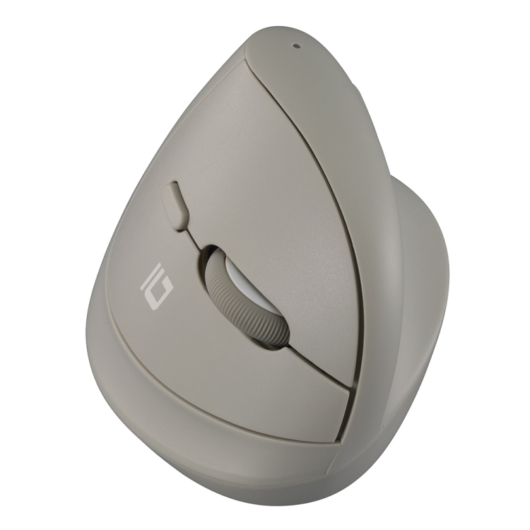 ナカバヤシ BTミニエルゴ静音5ボタンBlueLEDマウス/グレージュ MUS-BKF223GY (tm)