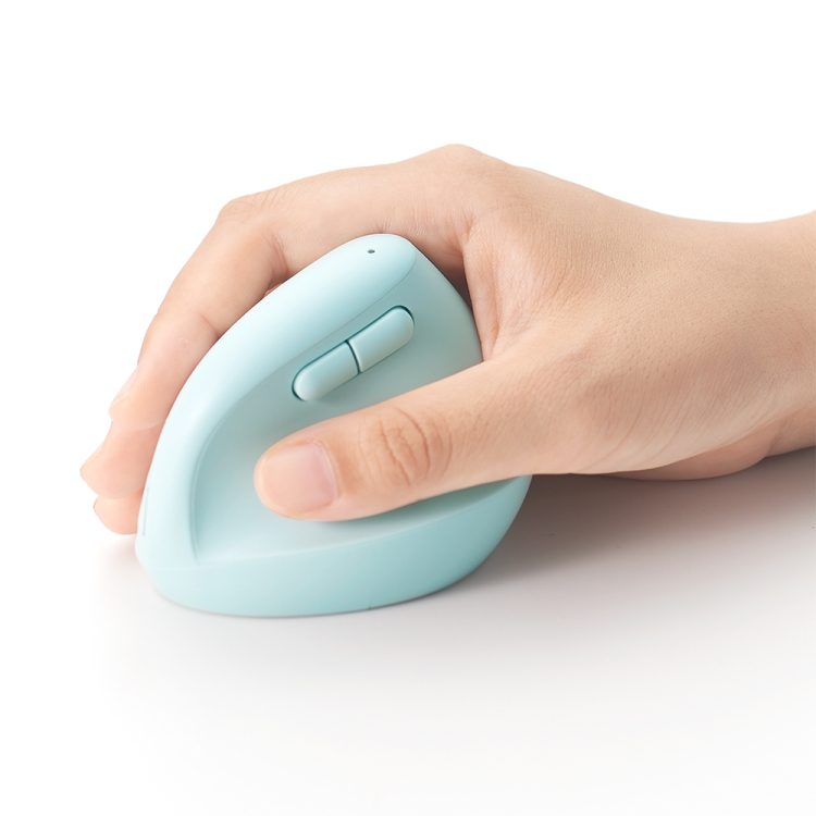 ナカバヤシ BTミニエルゴ静音5ボタンBlueLEDマウス/ミント MUS-BKF223MT (tm)