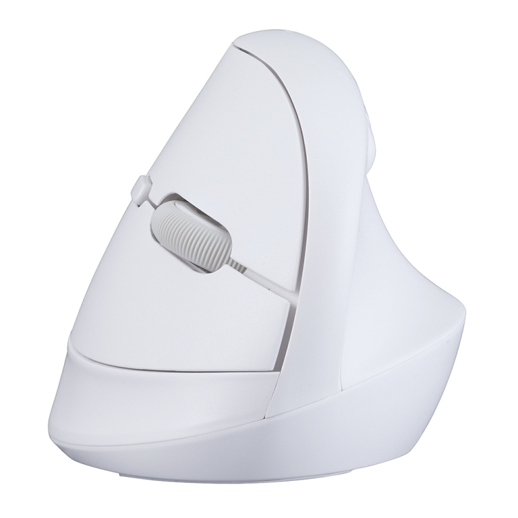 ナカバヤシ BTミニエルゴ静音5ボタンBlueLEDマウス/ホワイト MUS-BKF223W (tm)