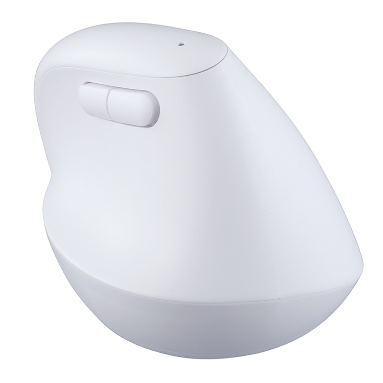 ナカバヤシ BTミニエルゴ静音5ボタンBlueLEDマウス/ホワイト MUS-BKF223W (tm)