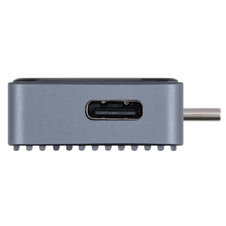 ナカバヤシ PD対応Type-Cスケルトンコンボハブ/グレー COM-C3SD163GY (tm)