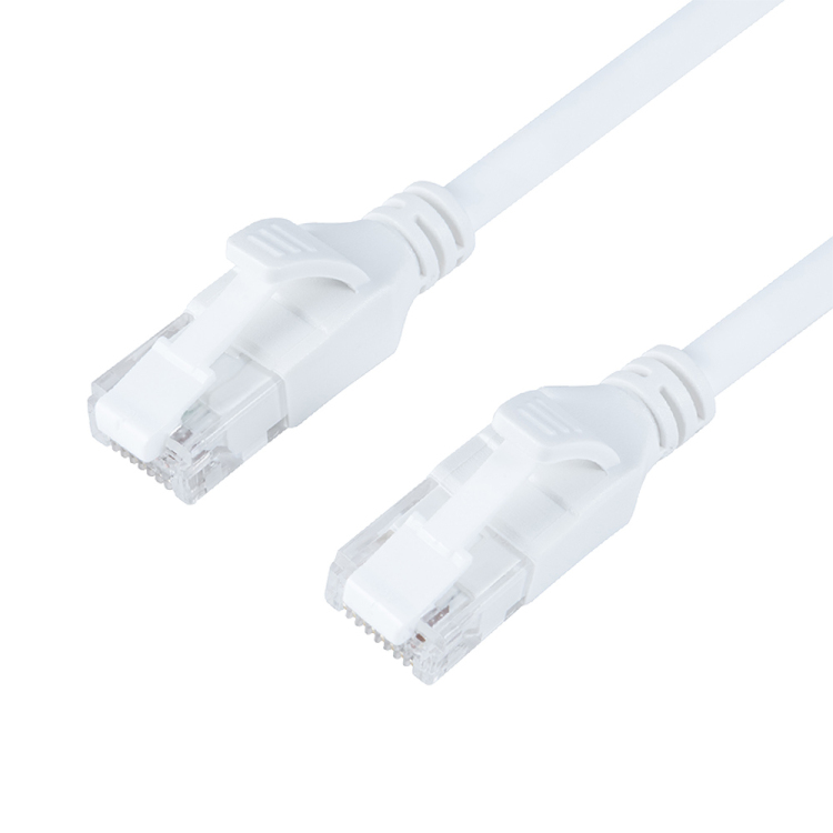 ナカバヤシ CAT.6A シリコンLANケーブル 0.5m/ホワイト C6A-SL005W (tm)