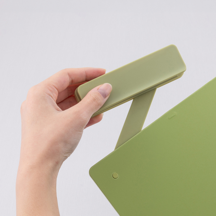 ナカバヤシ タテヨコ兼用クリップボード/シフテ/A4/リーフグリーン QB-SFTA4-G