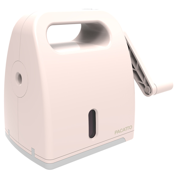 ナカバヤシ 手動鉛筆削りPACATTO/グレイッシュピンク DPS-H311GP