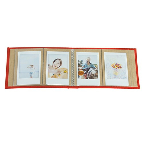 Terracotta【テラコッタ】ナカバヤシ / 溶着式 ポケットアルバム / チェキ40枚収納 / ブルー TER-CK2P-90-B