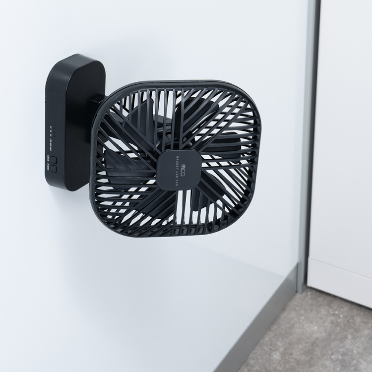 ナカバヤシ マグネットUSB FAN / ブラック USF-22BK (tm)