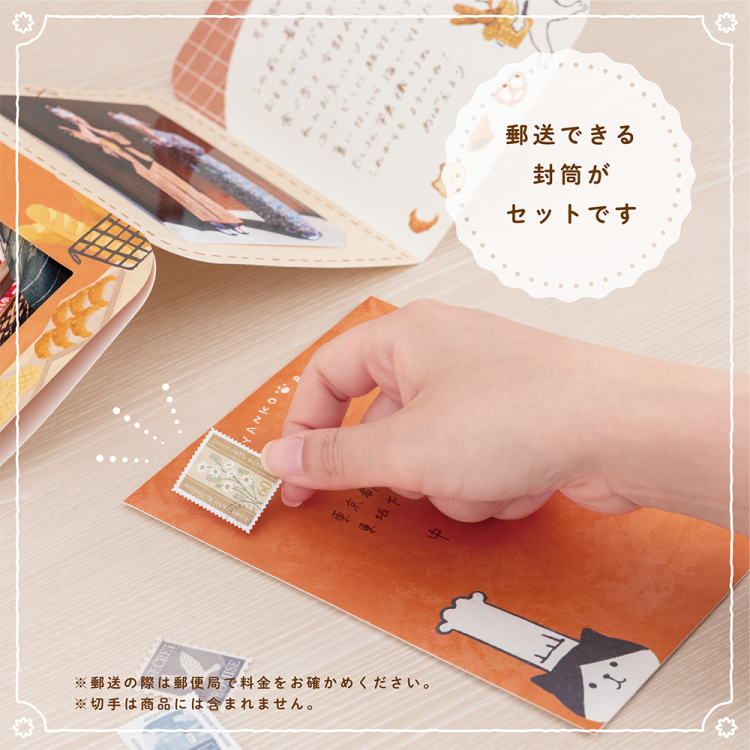 ナカバヤシ フォトスタンドカード/チェキ/ねこ PSTC-CK-101-1