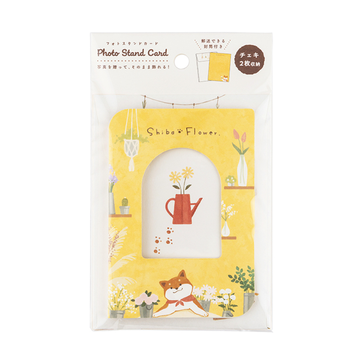 ナカバヤシ フォトスタンドカード/チェキ/いぬ PSTC-CK-101-2